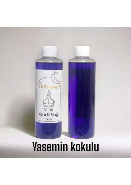 Yasemin Kokulu Mor Kandil Yağı 250 ml