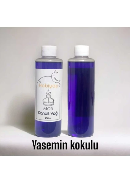 By Hobi Yap Yasemin Kokulu Mor Kandil Yağı  250 ml