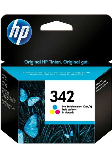 Hp 342-C9361E Renkli Orijinal Kartuş