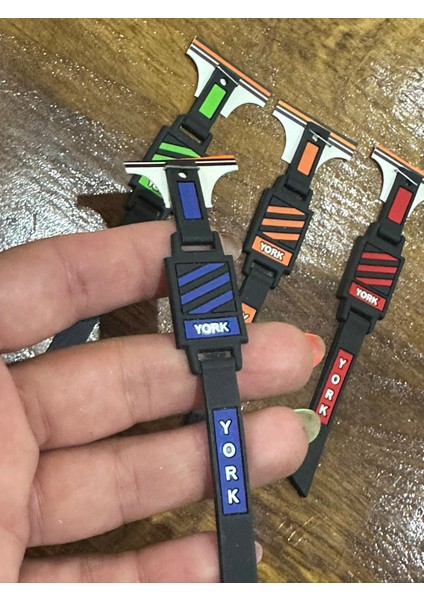 4 Adet Renkli Silikon Arma Dikiş Giyim Aplike 11X1 cm fiyatları