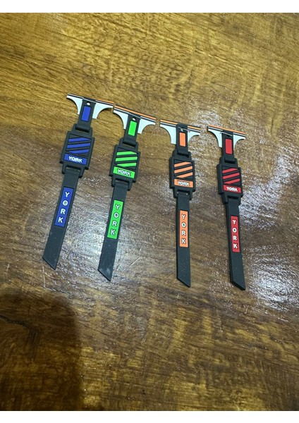 4 Adet Renkli Silikon Arma Dikiş Giyim Aplike 11X1 cm modelleri