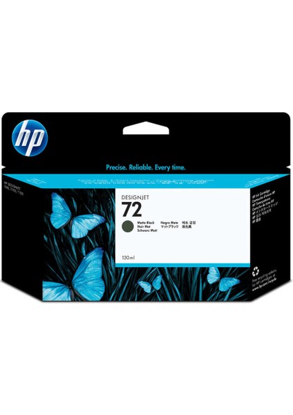 Hp 72-C9403A Mat Siyah Orijinal Kartuş