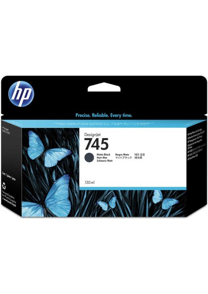 Hp 745-F9J99A Mat Siyah Orijinal Kartuş