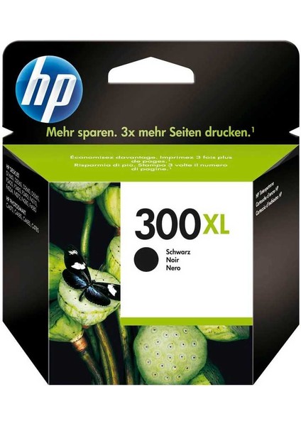 Hp 300XL-CC641E Siyah Orijinal Kartuş Yüksek Kapasiteli