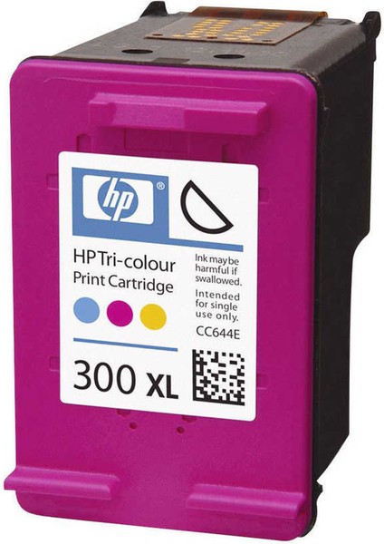 Hp 300XL-CC644E Renkli Orijinal Kartuş Yüksek Kapasiteli