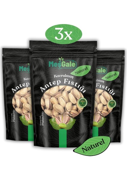 Tuzlu Kavrulmuş Antep Fıstığı (Naturel) 3 Kg.