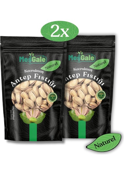 Tuzlu Kavrulmuş Antep Fıstığı (Naturel) 2 Kg.