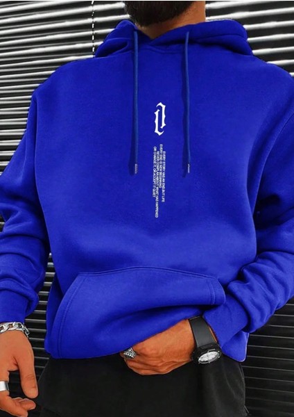 Büyük Beden Özel Tasarım Kapüşonlu Every Story Baskılı Yeni Trend Battal Erkek Sweatshırt