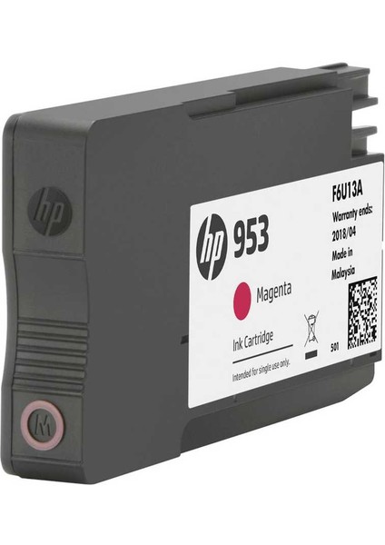 Hp 953-F6U13AE Kırmızı Orijinal Kartuş