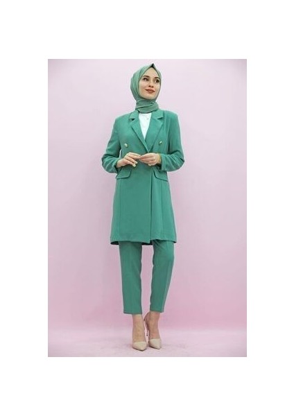 Kadın Blazer Ceket Takım Mint modelleri