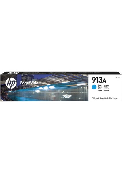 Hp 913A-F6T77AE Mavi Orijinal Kartuş