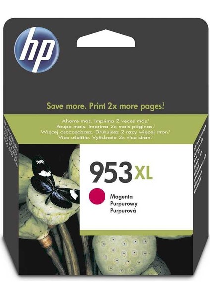 Hp 953XL-F6U17AE Kırmızı Orijinal Kartuş Yüksek Kapasiteli