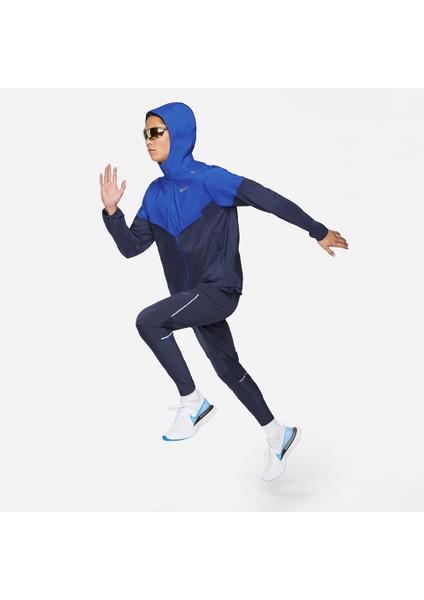 Wildrunner Uv Men's Jacket Erkek Mavi Koşu Spor Ceket CZ9070