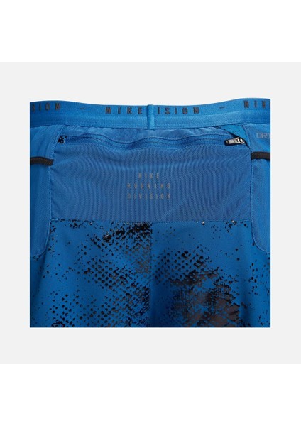 Run Division Dri-Fit Adv 10CM (Approx.) Brief-Lined Running Erkek Astarlı Mavi Koşu Şort FN3377