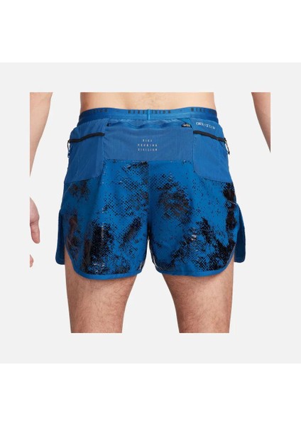 Run Division Dri-Fit Adv 10CM (Approx.) Brief-Lined Running Erkek Astarlı Mavi Koşu Şort FN3377