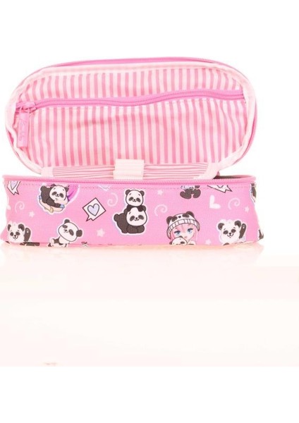 Nature Özel Bölmeli Kalem Çantası Panda K2632 modelleri