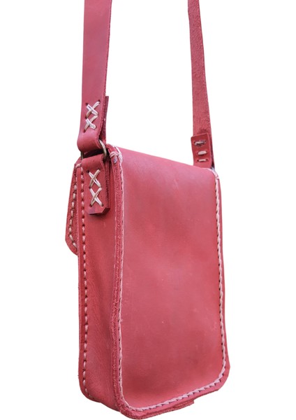 Dionysos Ss9 Model El Yapımı Vintage El Dikişi Crazy Deri Unisex Küçük Boy Çanta Telefon Çantası fiyatları