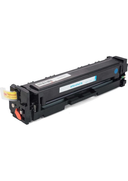 Hp 201X-CF401X Mavi Muadil Toner Yüksek Kapasiteli