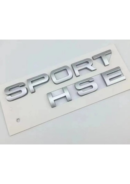 Range Rover Sport Hse Bagaj Yazı Gümüş Renk Abs Krom Ithal Bagaj Arma Logo Yazı
