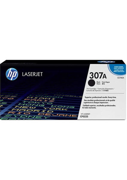 Hp 307A-CE740A Siyah Orijinal Toner