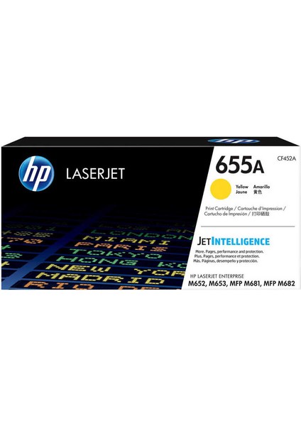 Hp 655A-CF452A Sarı Orijinal Toner