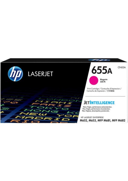 Hp 655A-CF453A Kırmızı Orijinal Toner