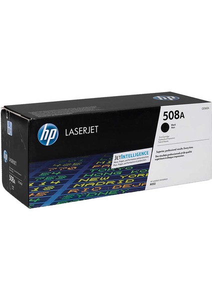 Hp 508A-CF360A Siyah Orijinal Toner