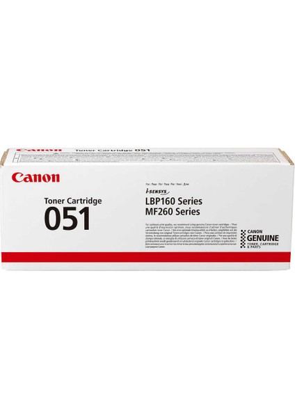 Canon CRG-051/2168C002 Orijinal Toner