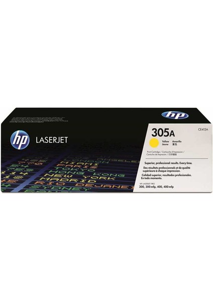 Hp 305A-CE412A Sarı Orijinal Toner