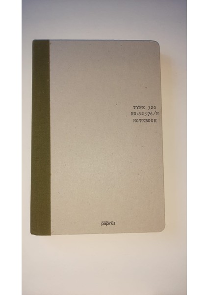 Colornote Papirus Type Ciltli Sert Kapak 96 Yaprak Kareli 16X23 Defter