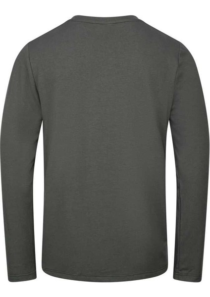 Vernon Erkek Uzun Kol Viloft T-Shirt Antrasit 2ASVERMFBSS24-20.008 fiyatları