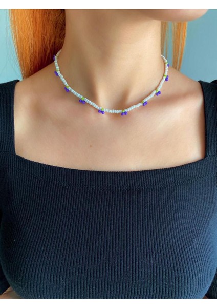 Kolye Boncuk Böğürtlen Tasarım