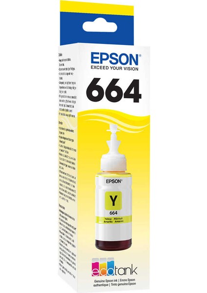 Epson T6644-C13T66444A Sarı Orijinal Mürekkep