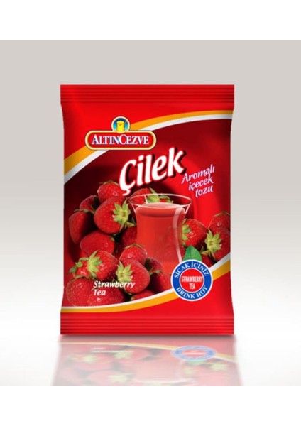 Çilek Aromalı Içecek Tozu 250 gr - 10LU Paket fiyatları