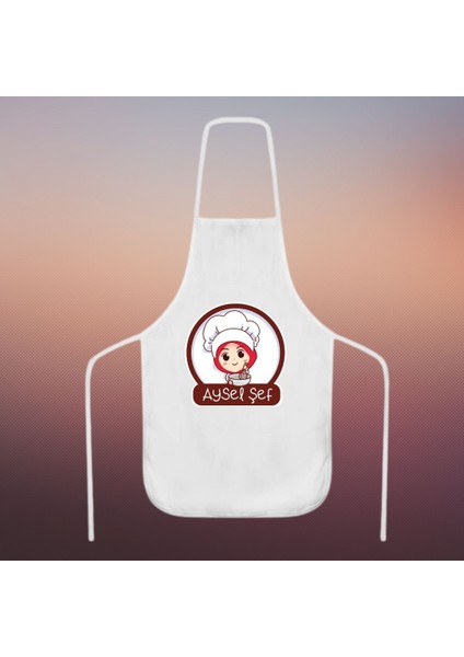 Kişiye Özel Isimli Mutfak Önlüğü