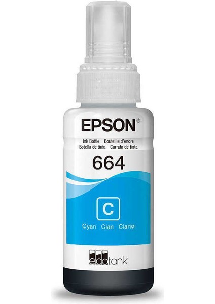 Epson T6642 - C13T66424A Mavi Orijinal Mürekkep