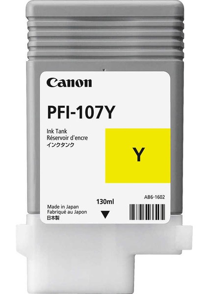 PFI-107Y/6708B001 Sarı Orijinal Kartuş