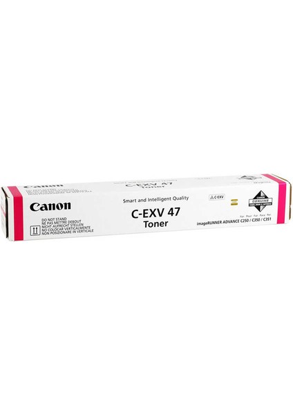 C-EXV-47/8518B002 Kırmızı Orijinal Fotokopi Toneri