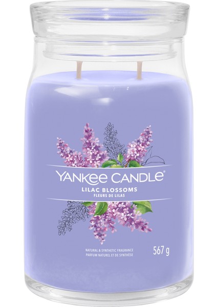 Yankee Candle Lilac Blossoms Signature Büyük Mum