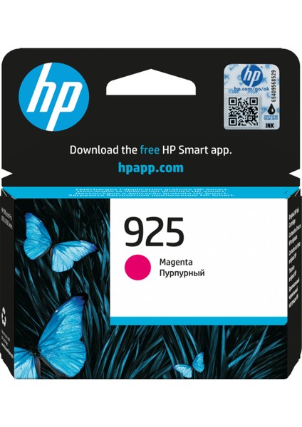 Hp 925 Kırmızı Orijinal Kartuşu 4K0V7PE