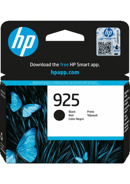 Hp 925 Siyah Orijinal Kartuş 4K0V9PE