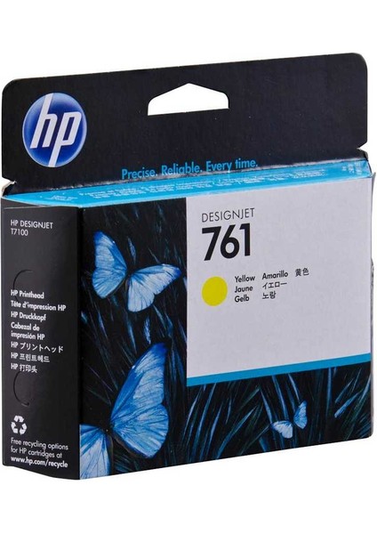 Hp 761-CH645A Orijinal Sarı Baskı Kafası