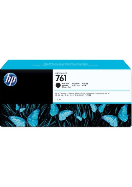 Hp 761-CM997A Mat Siyah Orijinal Kartuş Yüksek Kapasiteli