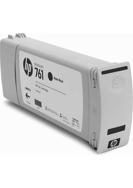 Hp 761-CM997A Mat Siyah Orijinal Kartuş Yüksek Kapasiteli