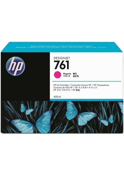 Hp 761-CM993A Kırmızı Orijinal Kartuş
