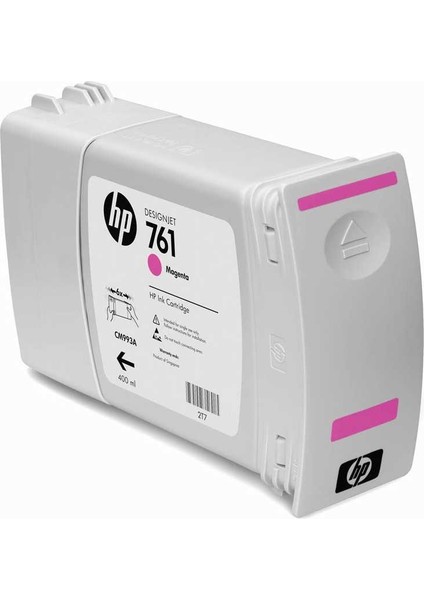 Hp 761-CM993A Kırmızı Orijinal Kartuş