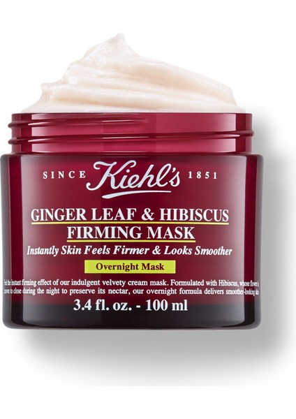 Ginger Leaf & Hibiscus Yaşlanma Karşıtı Sıkılaştırıcı Maske 100 ml