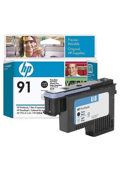 Hp 91-C9463A Orijinal Foto Siyah ve Açık Gri Baskı Kafası