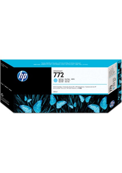 Hp 772-CN632A Açık Mavi Orijinal Kartuş