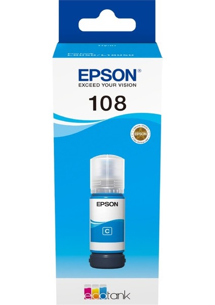 Epson C13T09C24A 108 Mavi 70ML Mürekkep Kartuş